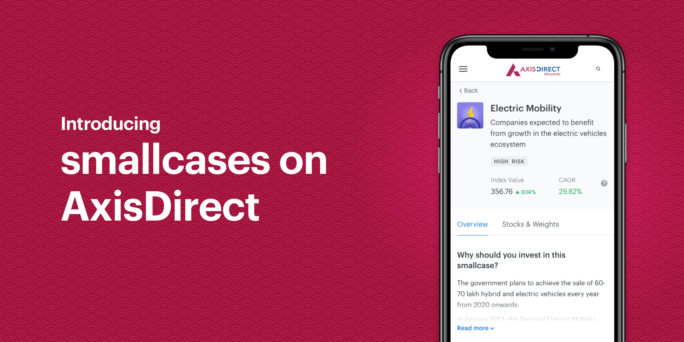Introducing smallcases on Axis Direct