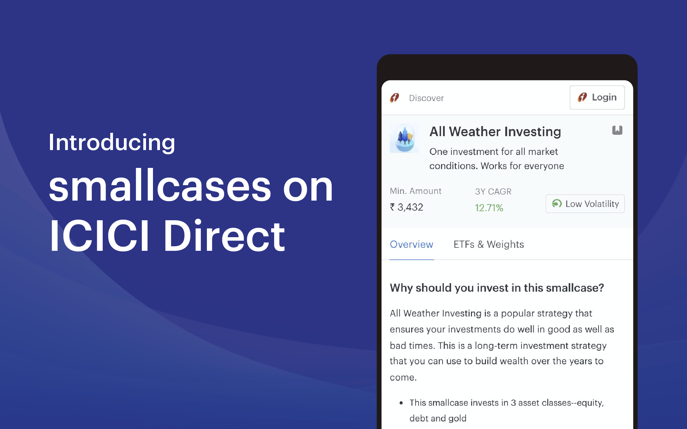 Introducing smallcases on ICICIdirect