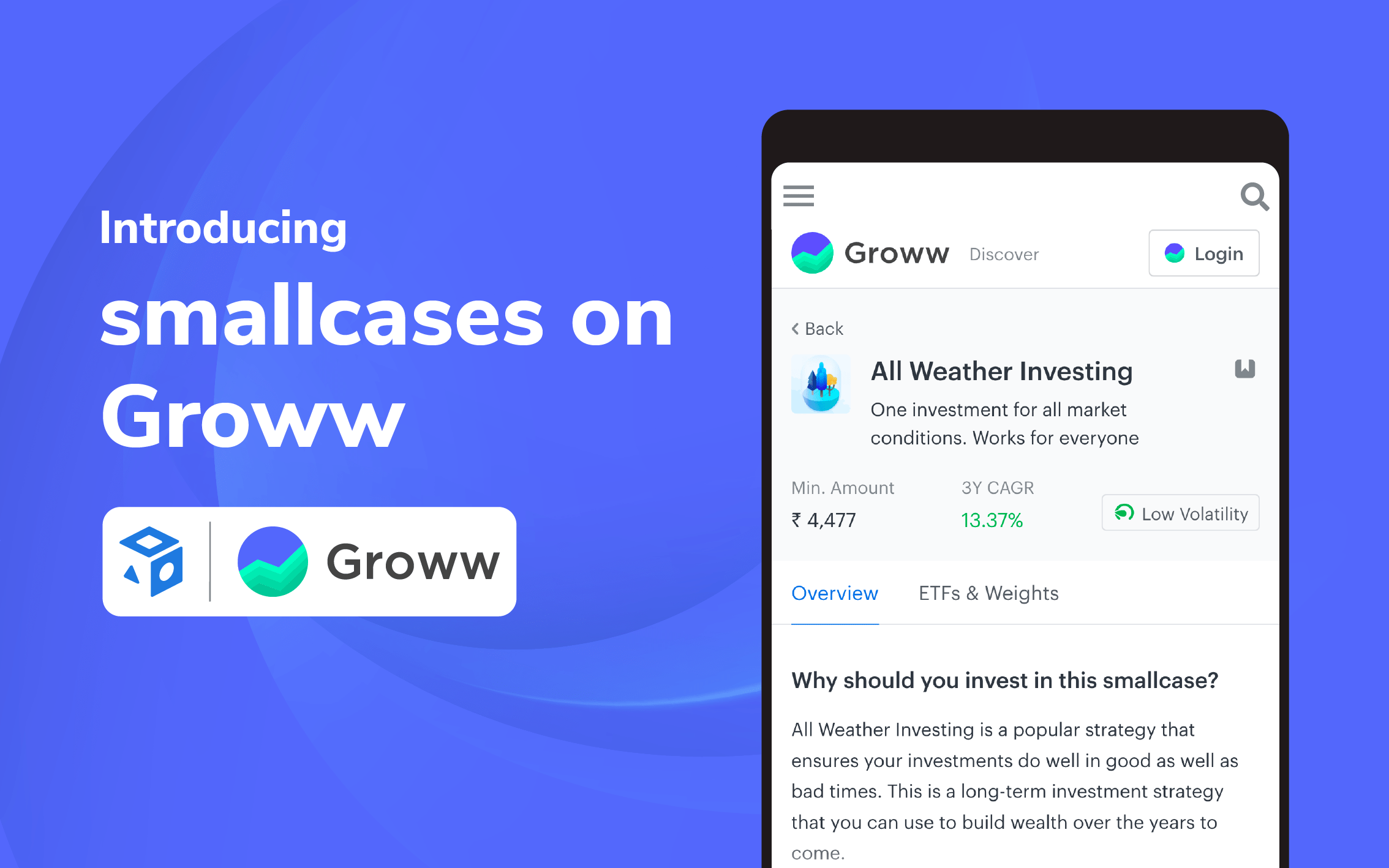 Introducing smallcases on Groww
