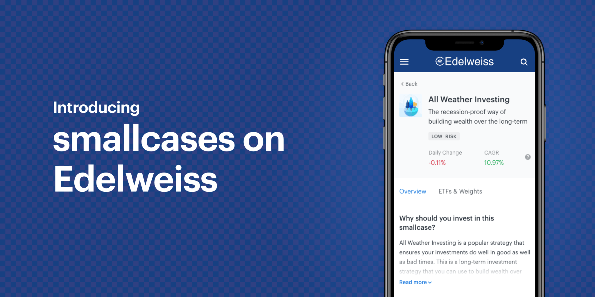 Introducing smallcases on Edelweiss