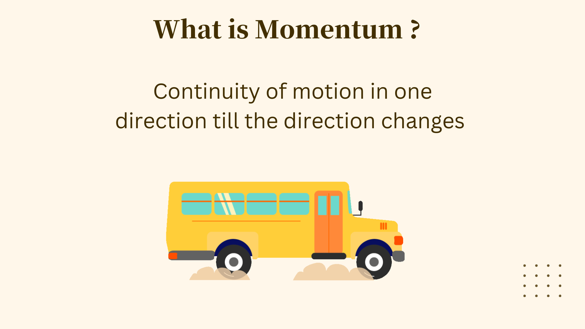 How Momentum Works ?