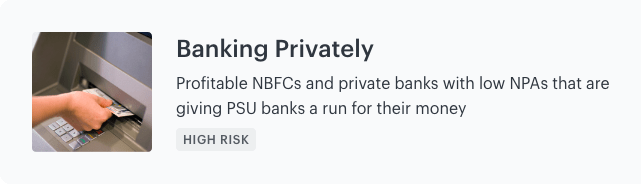 banking privately smallcase