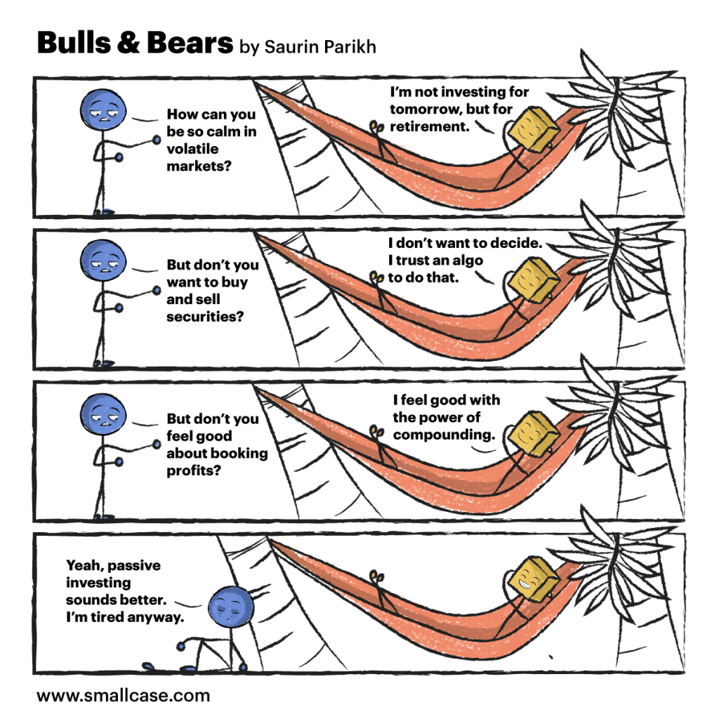 smallcase bulls and bears comics