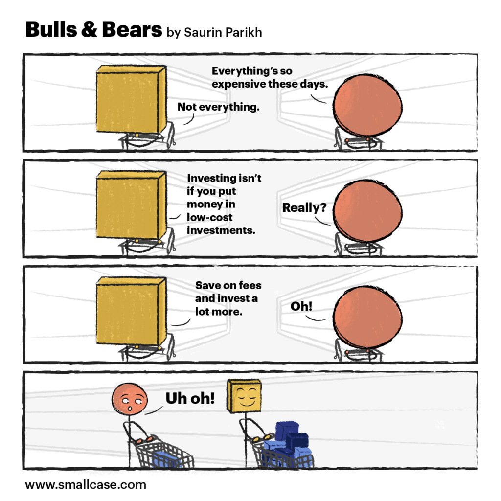 smallcase bulls and bears webcomic