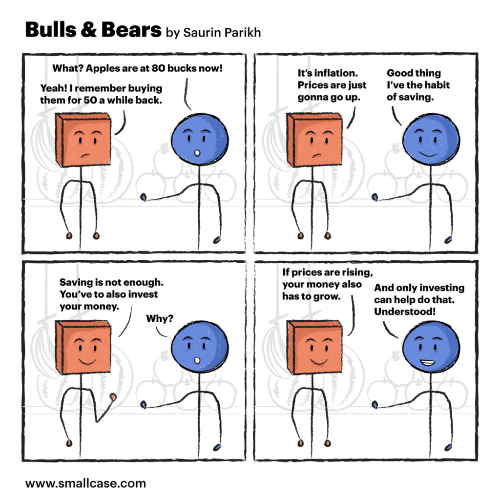 smallcase bulls and bears webcomics