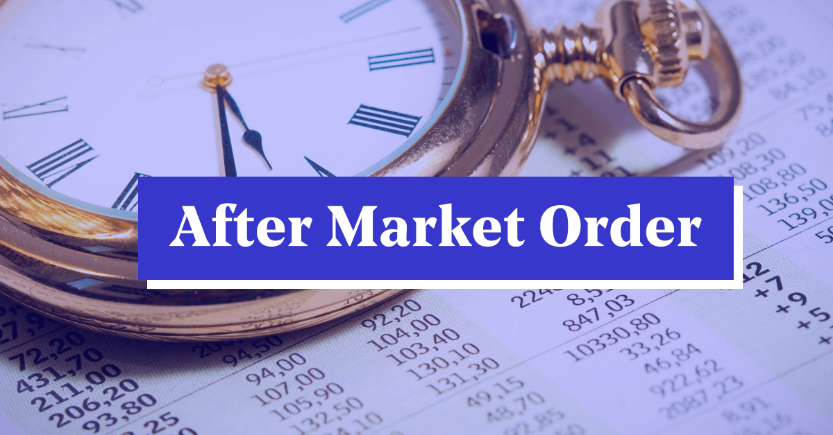 What is an After Market Order (AMO) in the Stock Market?