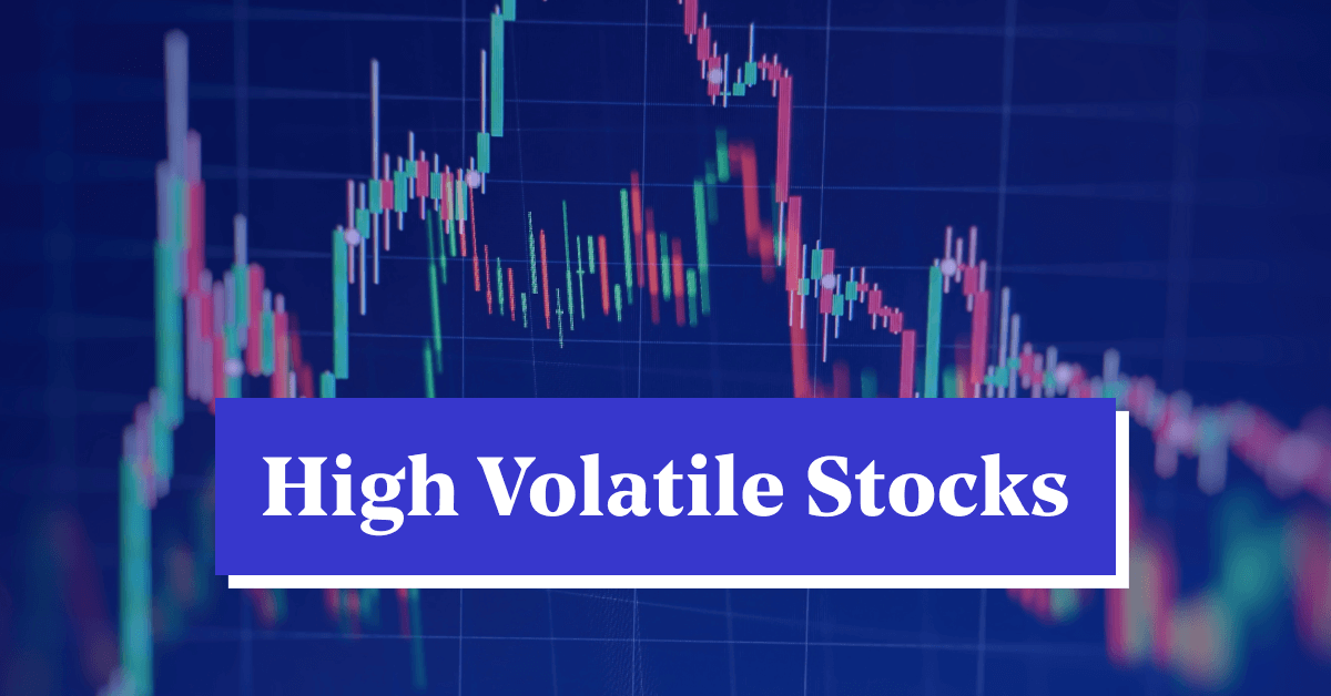 Top 10 Most Volatile Stocks in Nifty &#8211; List of Most Fluctuating Shares