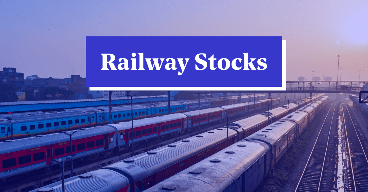 List of Railway Stocks in India (2023) - Blog by Tickertape